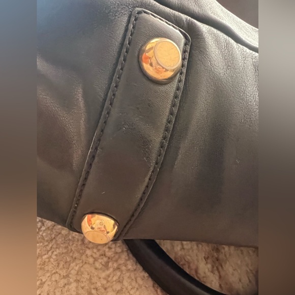 MARC JACOBS Leather Shoulder Bag black - Picture 6 of 11